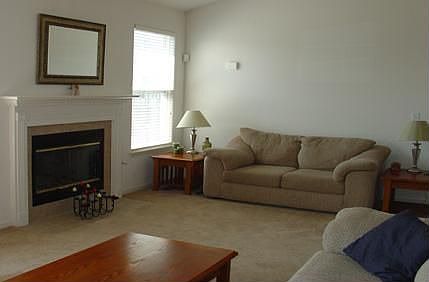 View of living room area