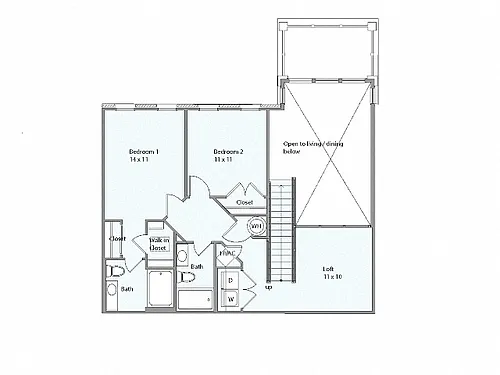 Floor plan Coronado - w/ Garage