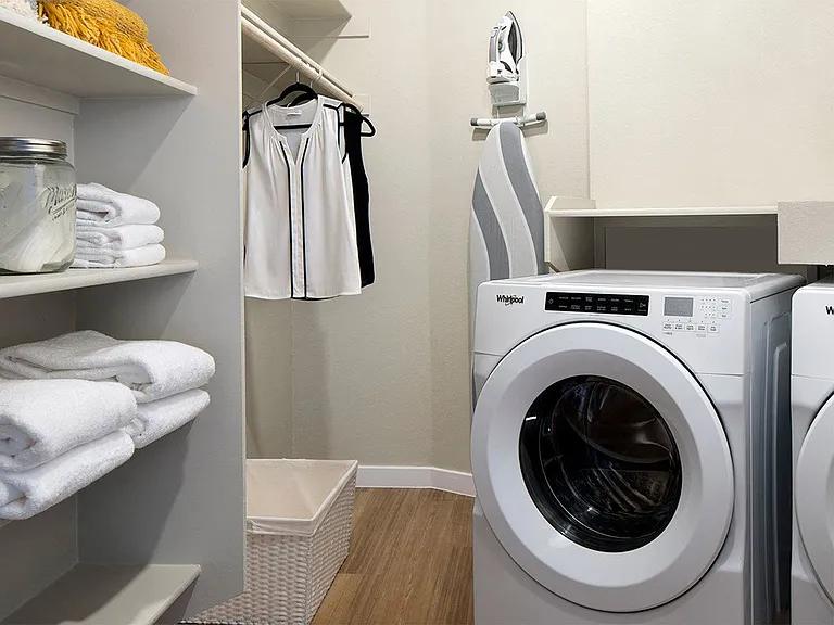 Full-Size Washer and Dryer