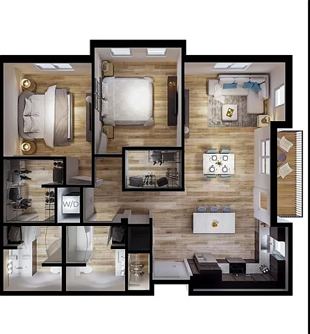 2x2 | Alexander | 1262-1281 SQ FT 2x2 | Alexander | 1262-1281 SQ FT