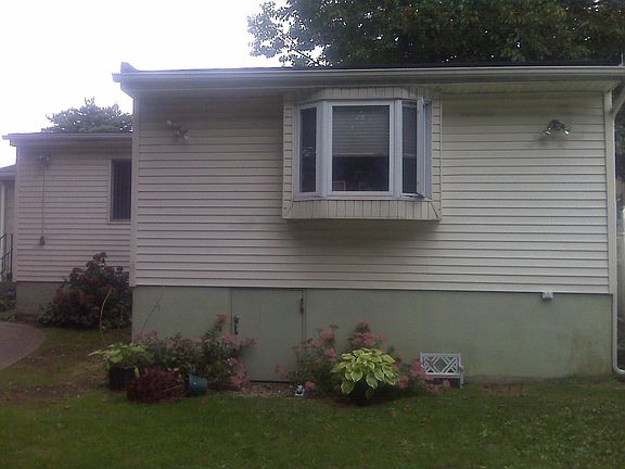 Back of house siding
