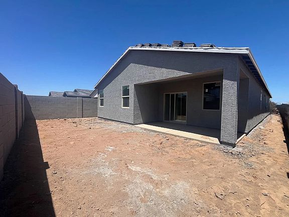 Back exterior elevation
