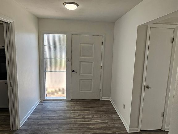 Entry from driveway