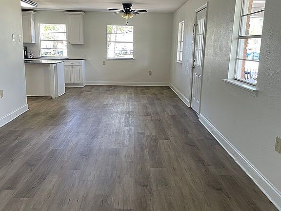 Living, Dining and Kitchen