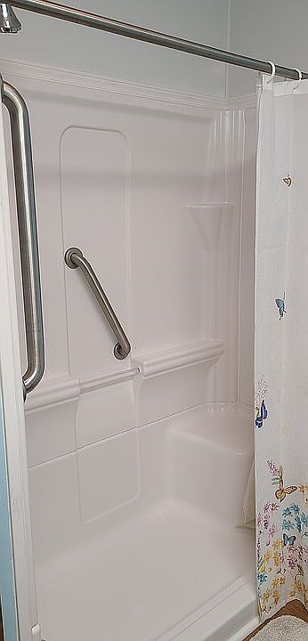Main bath shower
