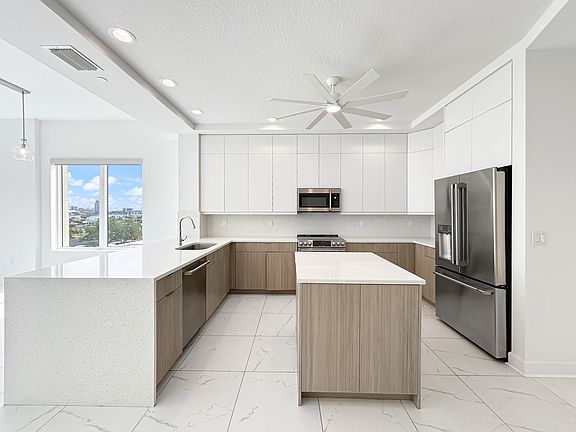 Entrance-kitchen view