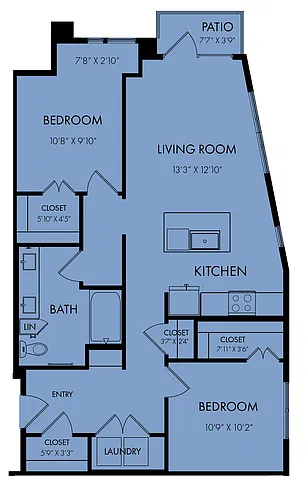 Floor plan B1 60