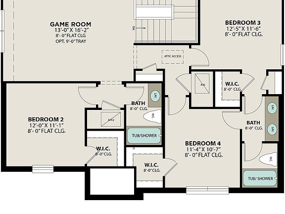 Upper Floor Plan