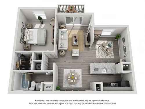 Floor plan A3 Den