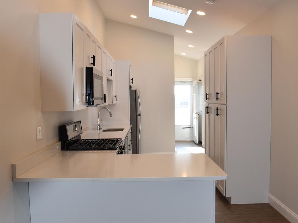 View from dining area to kitchen