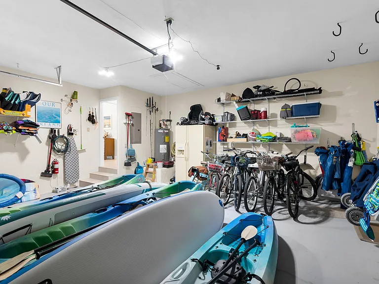Rent includes use of bikes, paddle boards, kayaks, fishing gear, beach day items.