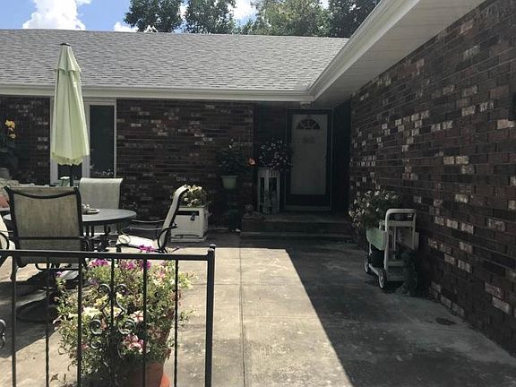 Front verandah in spring