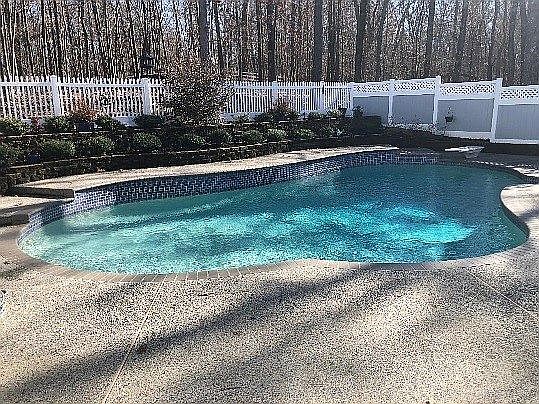 Gunite pool