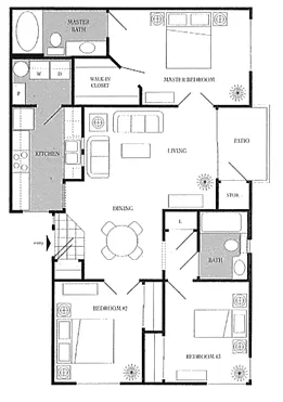 Floor plan D1