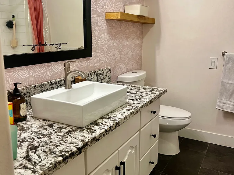Upstairs bathroom
