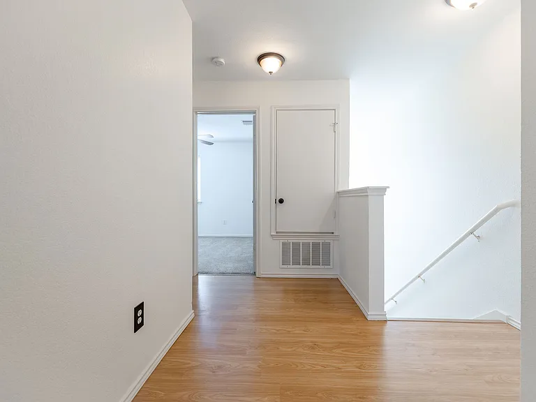Stairway look from the Master BR side of the second floor