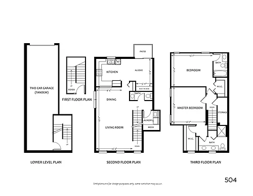 Floor plan Amherst End