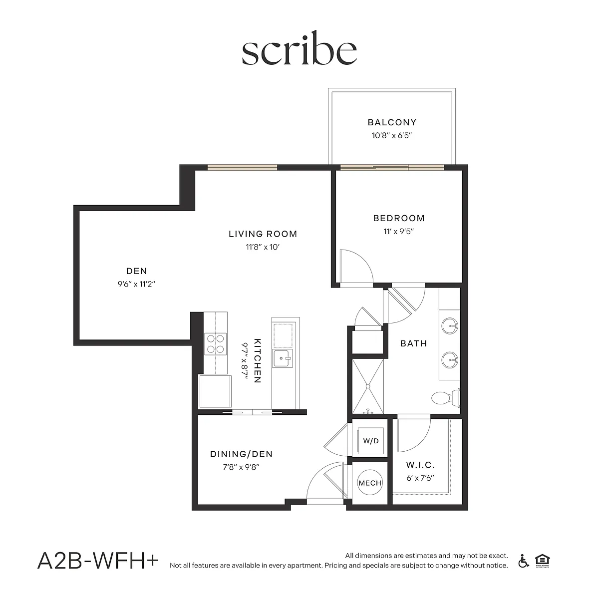Floor plan A2B-WFH+