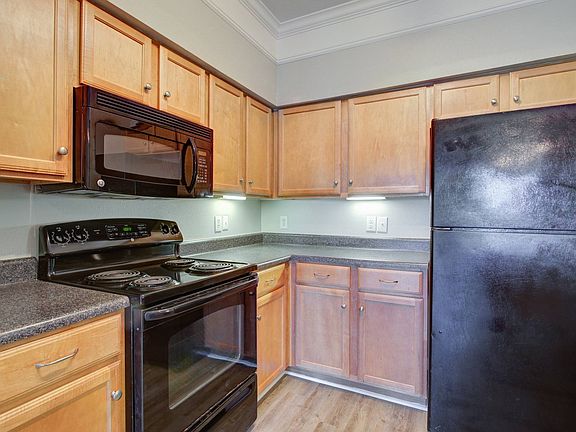 Kitchen with Black Appliances