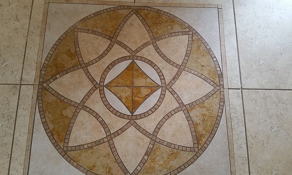 Diagonally installed