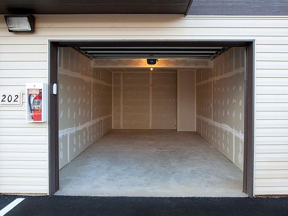 ALL apartment homes include a one car garage. Ground floor two bedrooms have an attached garage.
