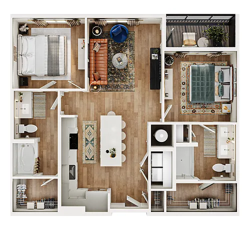 Floor plan B1