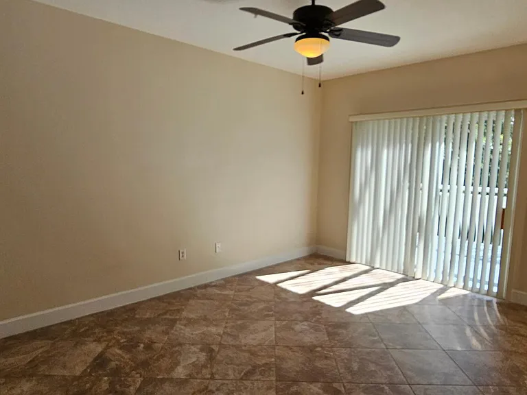 Master Bedroom suite with balcony to Turkey Lake Rd