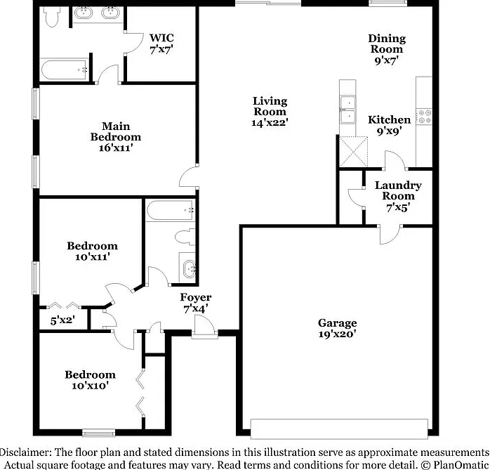 3 bed, 2.0 bath, 1380 sqft, $1,865 — Photo 2