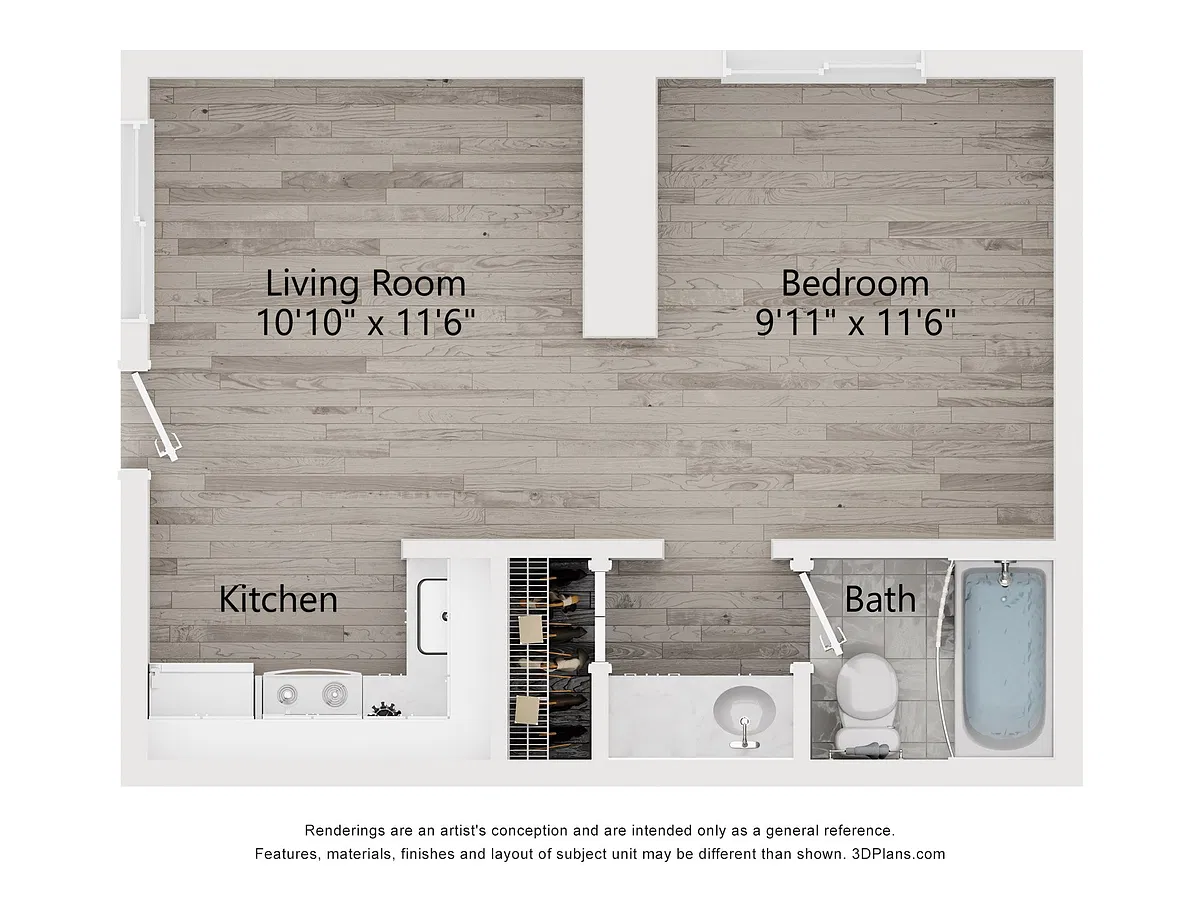 Floor plan The Dupont