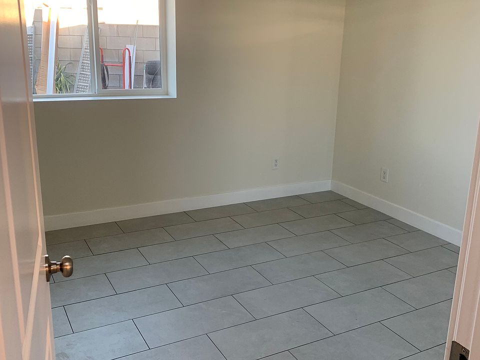 Bedroom and AC unit