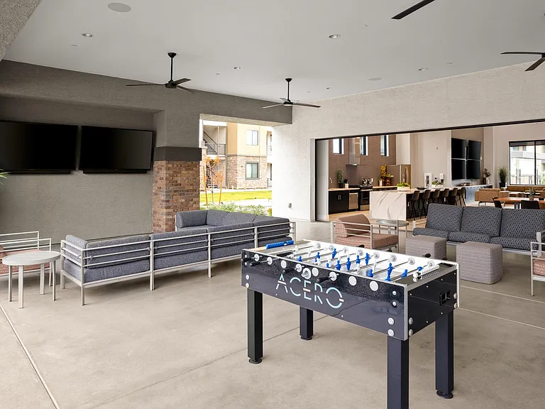 Outdoor Clubhouse Area