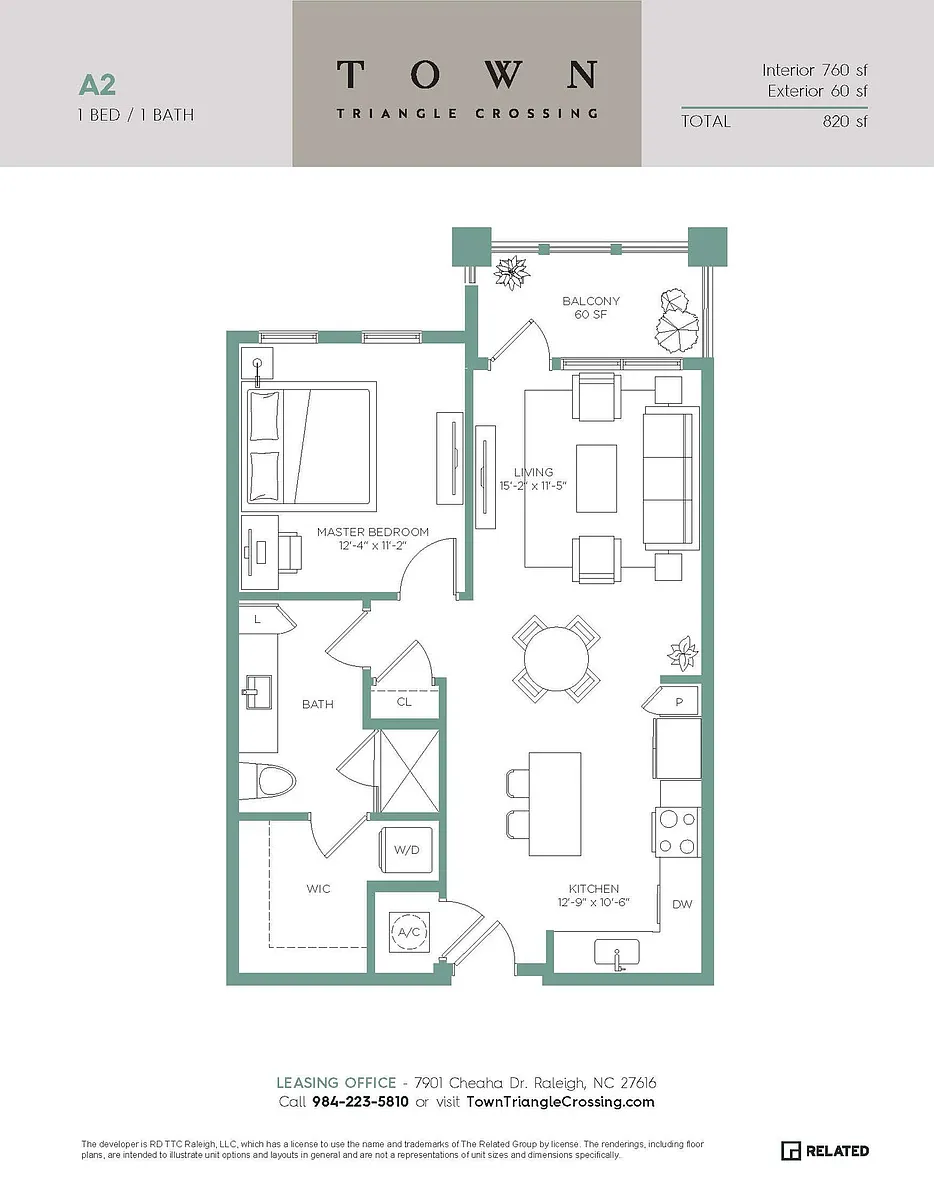 Floor plan A2