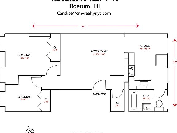 2nd image of 182 Bergen St APT 3