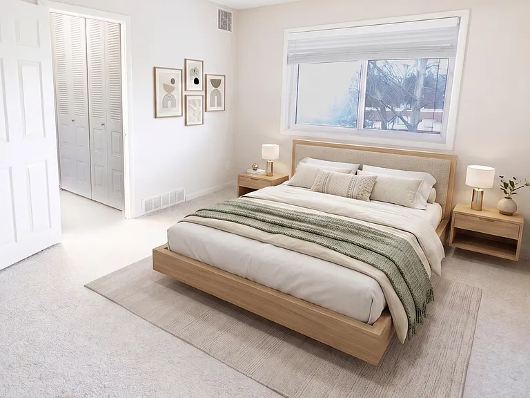 Bedroom Staged Bedroom Staged