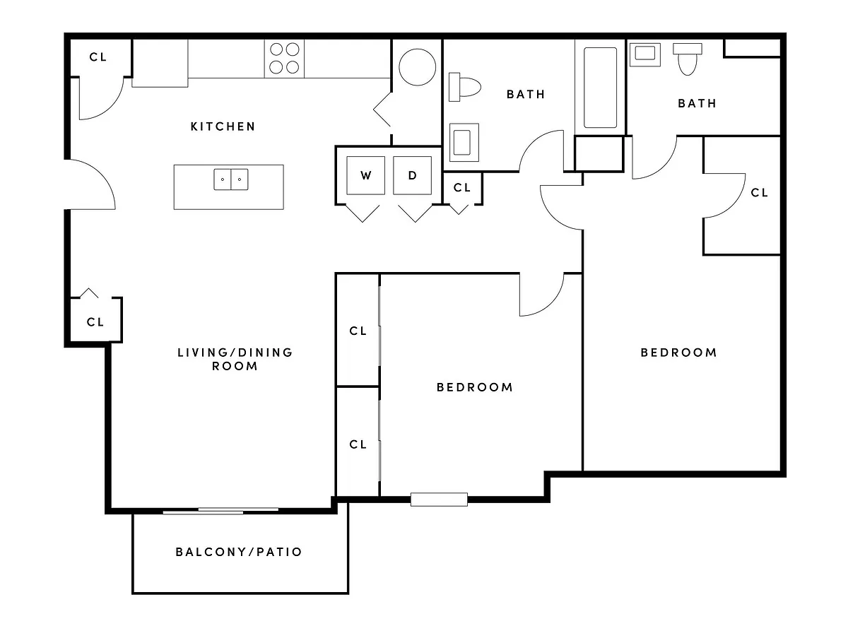 Floor plan The Sandusky