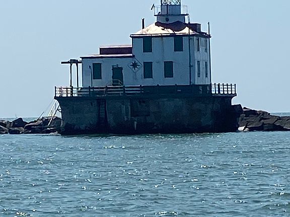 At the top of the hill from the unit you can see the lighthouse !