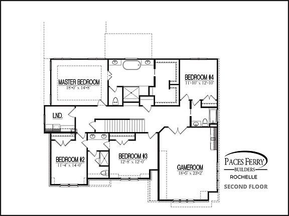 Rochelle Second Floor Plan