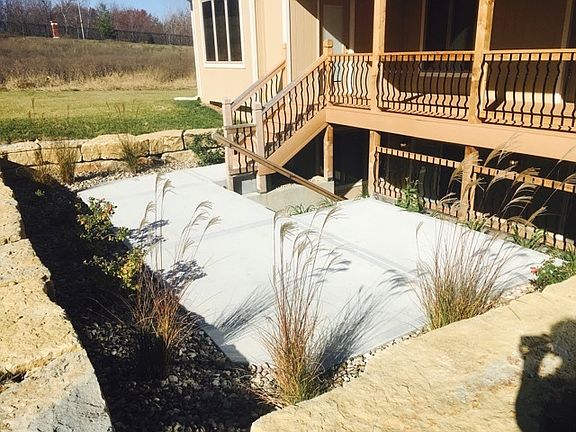 Lovely upper and lower level patio and decks.