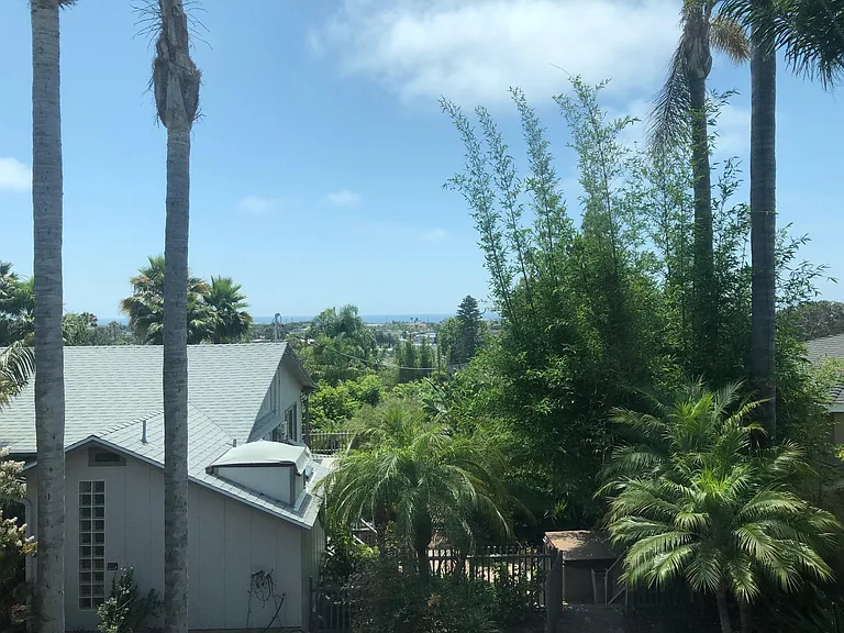 Daytime view from upstairs bedroom.