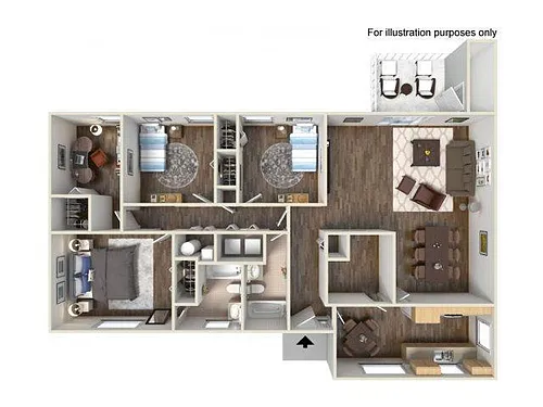 Floor plan Venable