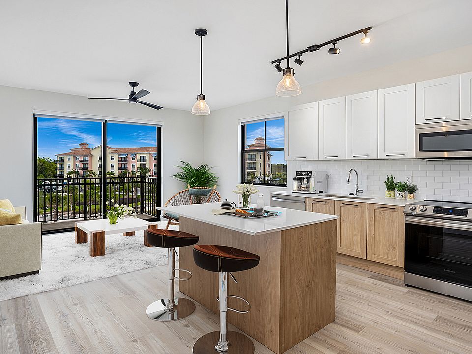 Your new home features spacious kitchens with brand-new stainless steel appliances.