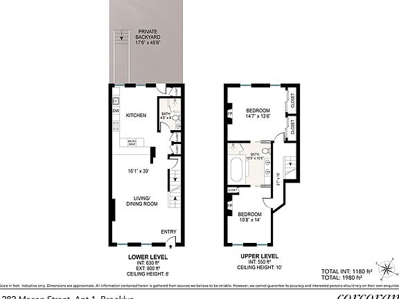 2nd image of 282 Macon St Floor 1