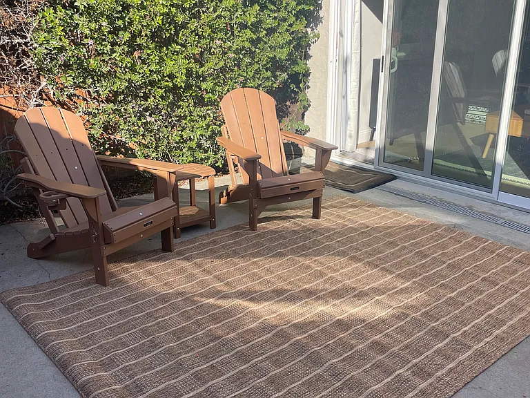 Private patio