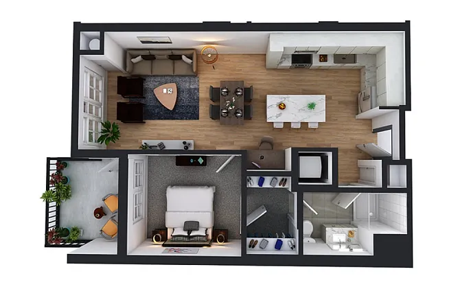 Floor plan A7