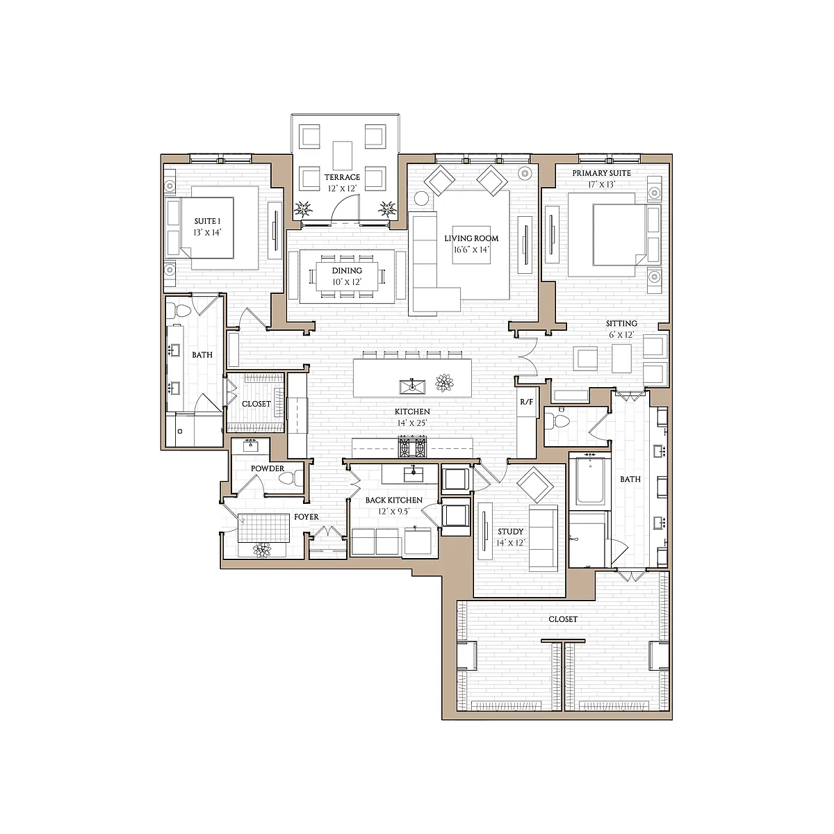 Floor plan Camellia