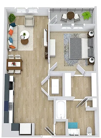 Floor plan Cypress