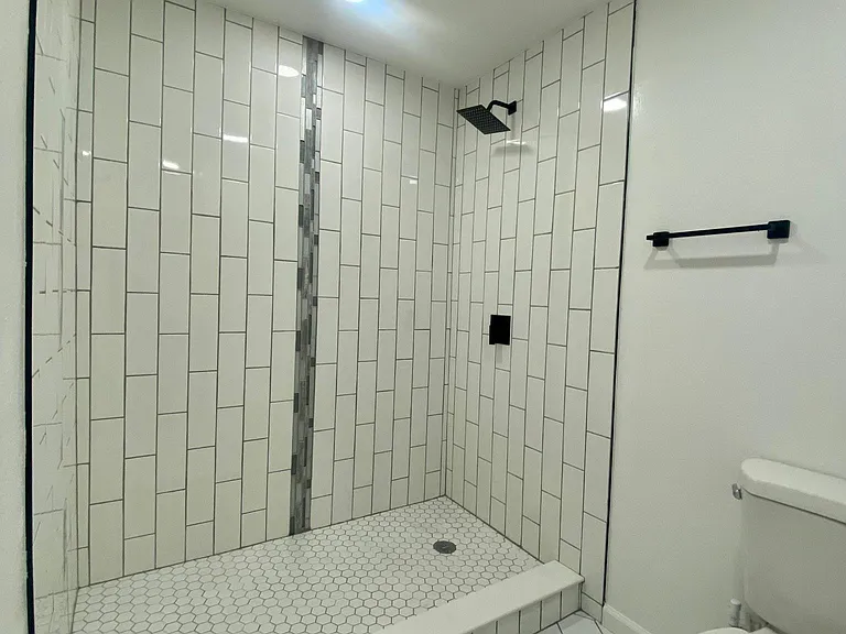 large master shower