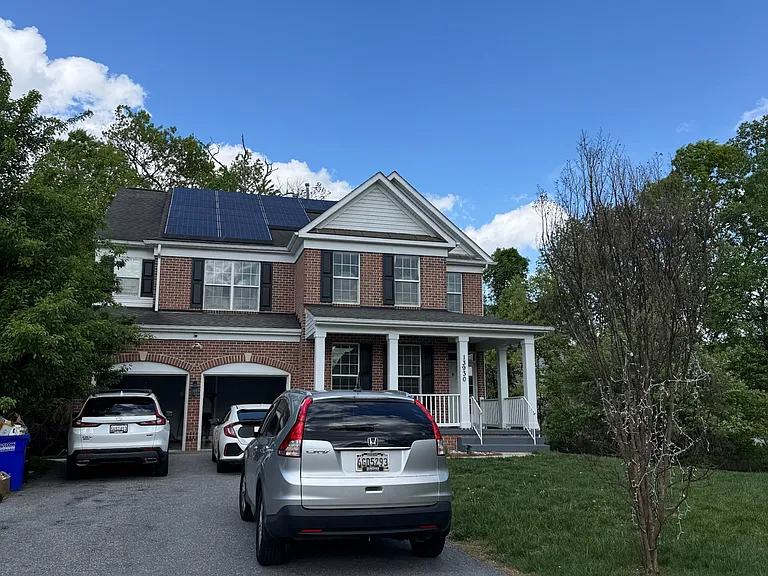 Exterior of the home