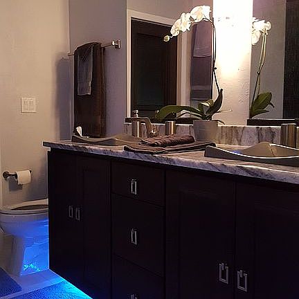 Complete rehab of main bath.