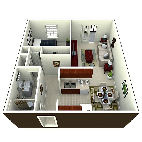 Floor plan The Apple